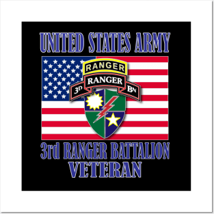 3rd Ranger Battalion- Veteran Posters and Art